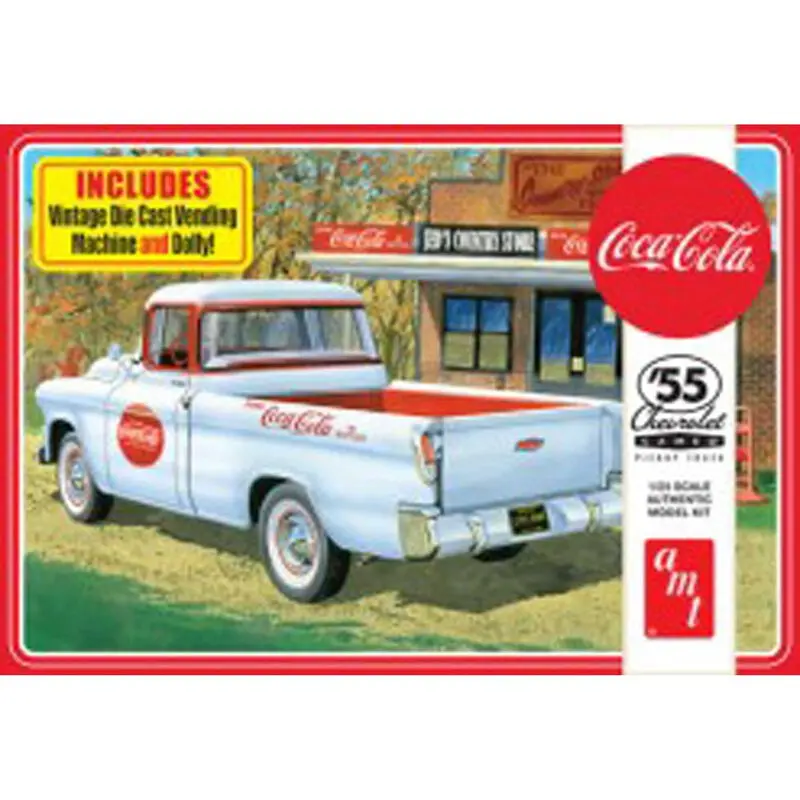 1/25 1955 Chevy Cameo Pickup – Coca-Cola Limited Edition Model Kit 1
