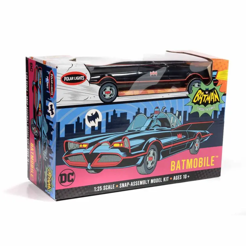 1/25 Tv Batmobile Snap Assembly Model Kit 1