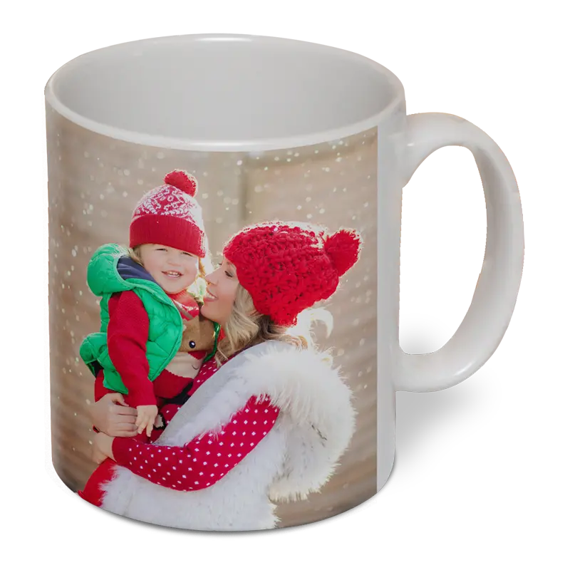 10Oz Ceramic Mug – Compact Personalised Hot Beverage Cup 1