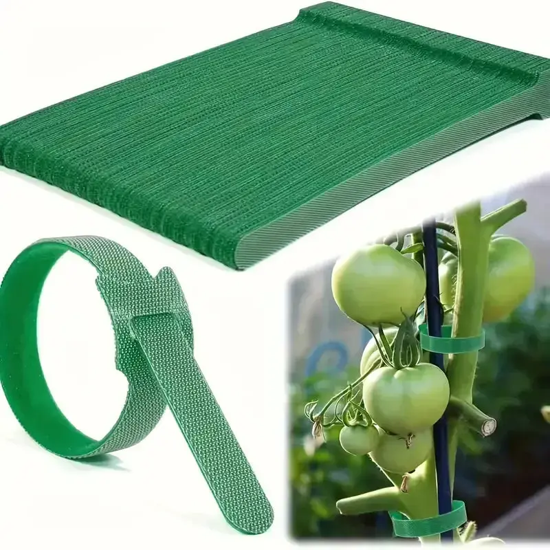 200-Pack Reusable Plant Ties With Secure Fasteners 1