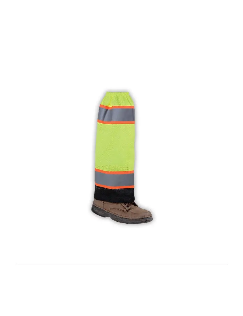 2W High-Visibility Mesh Gaiters – Ansi Compliant 1