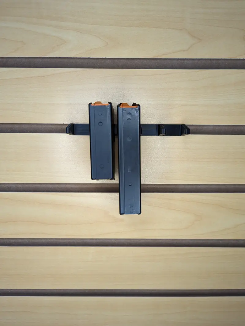 350 Legend Ar Magazine Slatwall Mount – Precision Rifle Mag Holder & Storage Rack 1