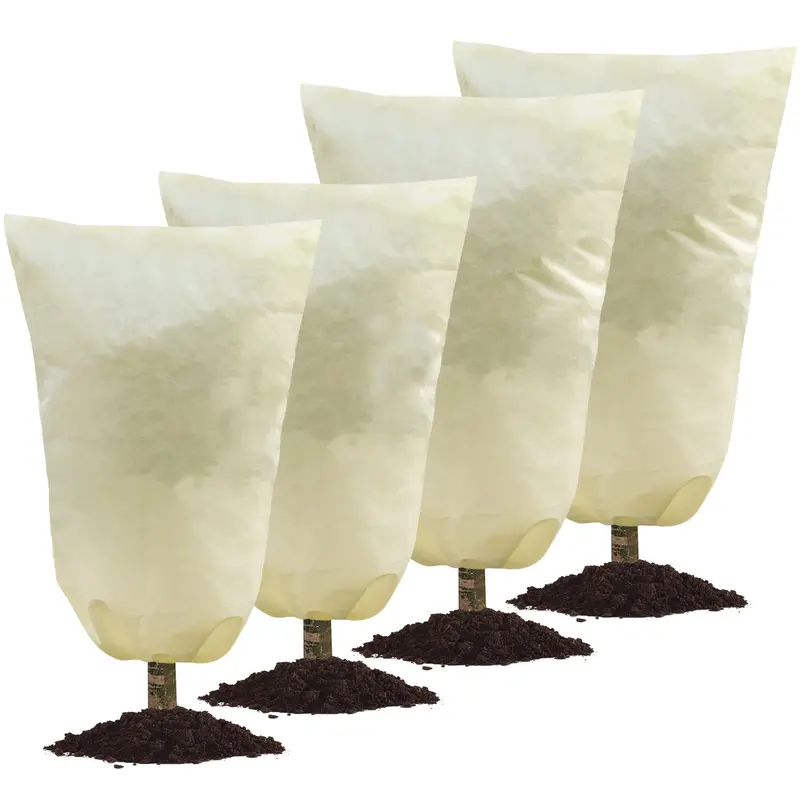 4-Pack Insulated Winter Plant Protection Covers 1