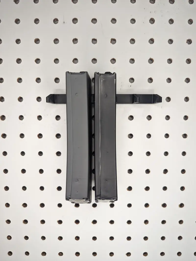 7.62X39 Ar-47 Magazine Pegboard Mount – Works With Ikea Skadis, Wall Control & Vaultek 1