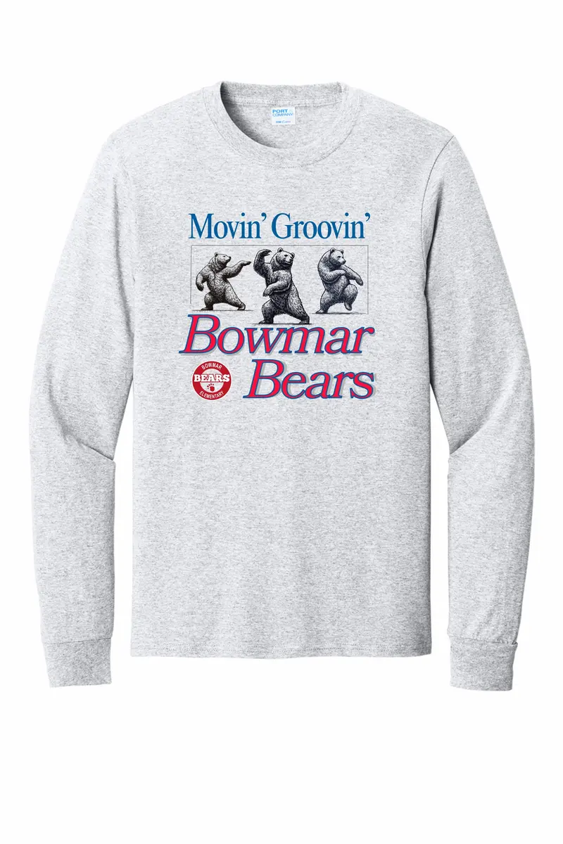 Adult Movin’ Groovin’ Retro Graphic Tee – Bowmar Collection 1