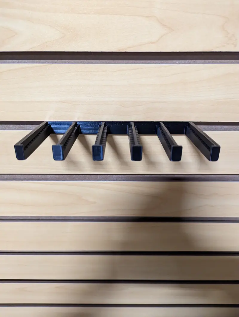 Aics Long Action Magnum Pmag Mount – Slatwall-Compatible Rifle Accessory Rack 1