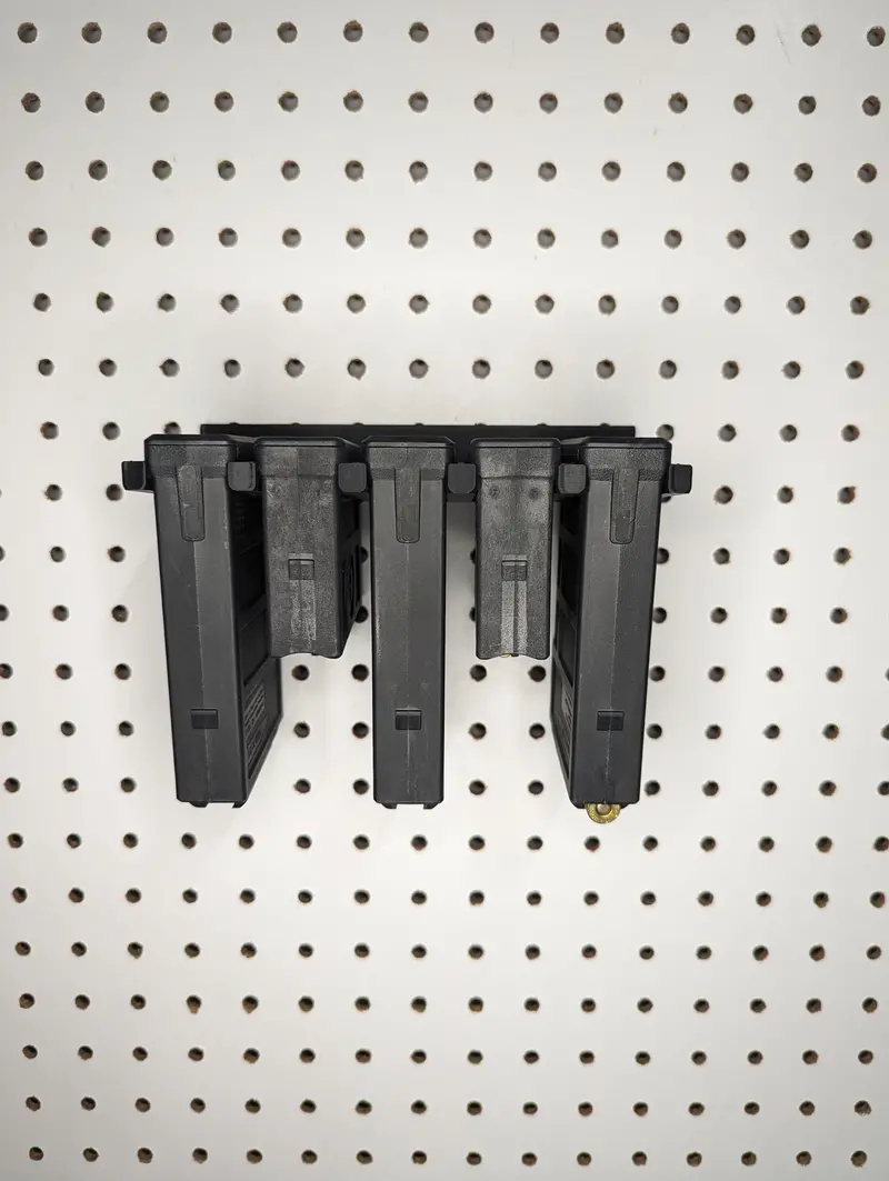 Aics & Pmag .308/7.62 Magazine Mount For Pegboard, Ikea Skadis, Wall Control & Vaultek 1