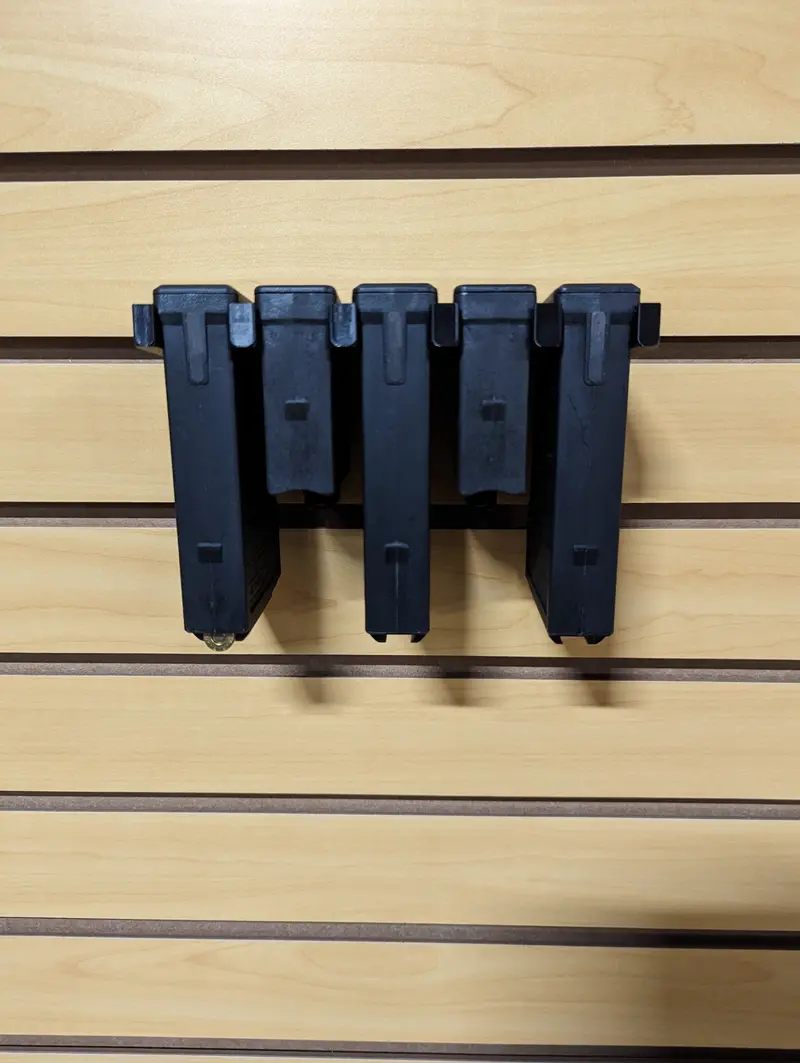 Aics-Style .308 / Pmag Magazine Holder – Slatwall Precision Rifle Rack 1