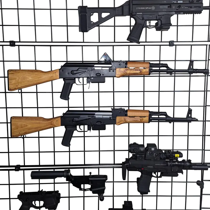 Ak-74 Magwell Gridwall Mount – Heavy-Duty Rifle Magwell Bracket 1