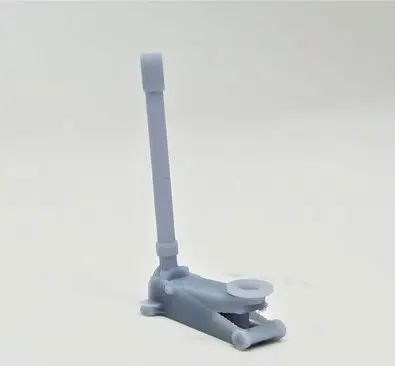 All Scale Miniatures Floor Jack Detail Kit – Pack Of 5 Industrial-Style Model Parts (Model #179-1600917) 1