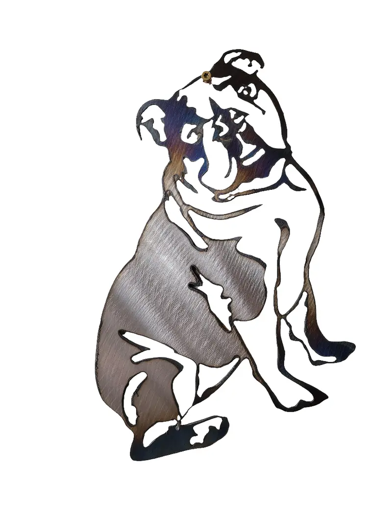 American Bulldog Bold Wall Art Design 1
