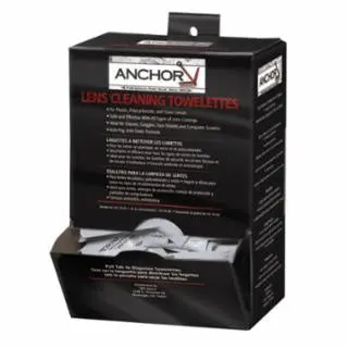 Anchor Lens Cleaning Towlettes – Individually Wrapped, Streak-Free Optical Wipes 1