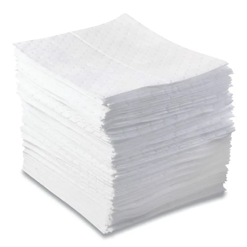 Anchor Oil-Only Sorbent Pad – Heavy-Duty Absorbent, 15" X 17", 20.5-Gallon Capacity 1