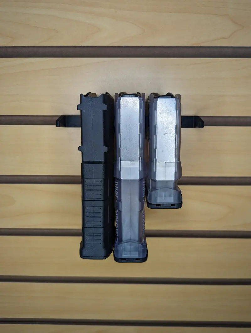 Ar-10 Pattern Magazine Slatwall Mount – Full-Size Rifle Mag Holder & Storage Rack 1