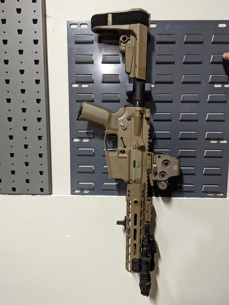 Ar-15 Buffer Tube Mount Compatible With Secureit And Akro-Mils Systems 1