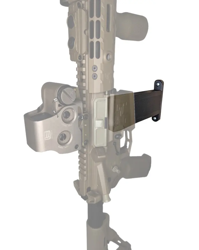 Ar-15 Inline Vertical Magwell Wall Mount – Rifle Storage Rack 1