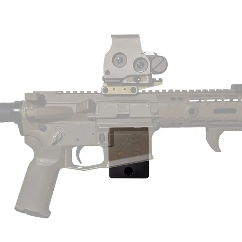 Ar-15 Magwell Wall-Mounted Rifle Holder – Compact Storage Rack 1