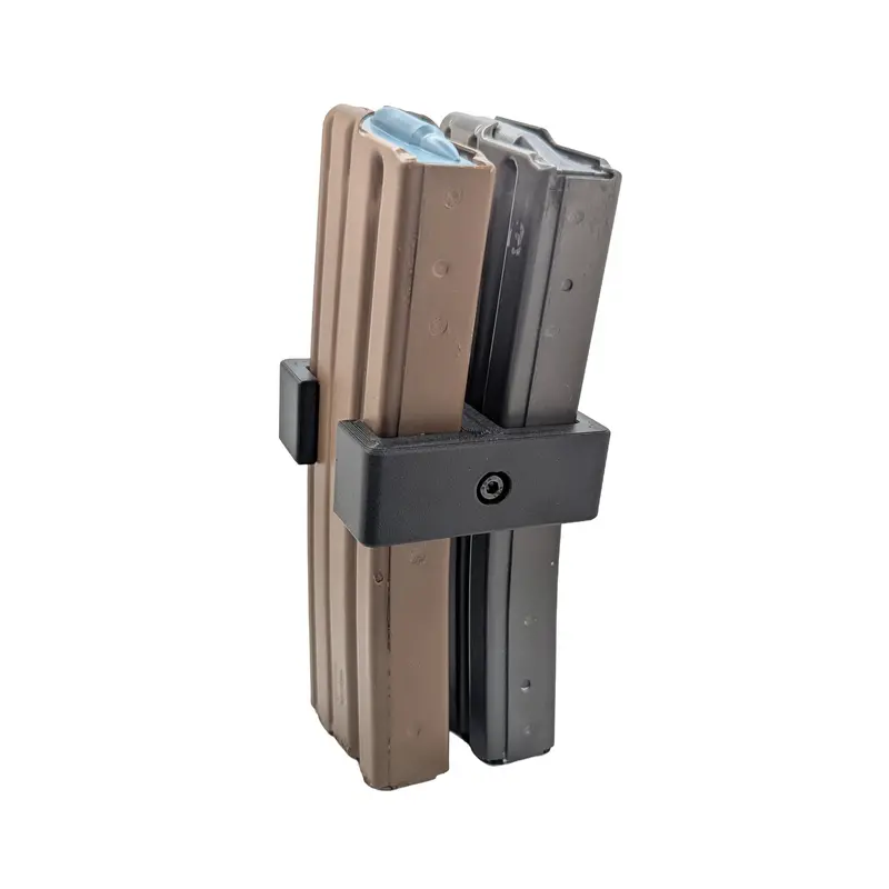 Ar-15 Metal Magazine Coupler For Secure Dual-Mag Carrying 1