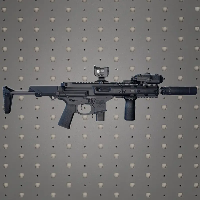 Ar-9 Magwell Mount Designed For Gallowtech Accessories 1
