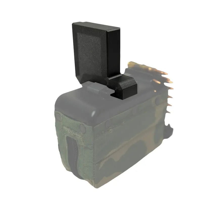 Ar-Style Lima Six Belt-Fed Nutsack Adapter For Magwell Integration 1