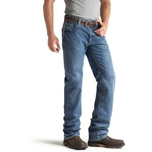 Ariat Fr M3 Loose-Fit Straight-Leg Flame-Resistant Jeans (10014449) 1