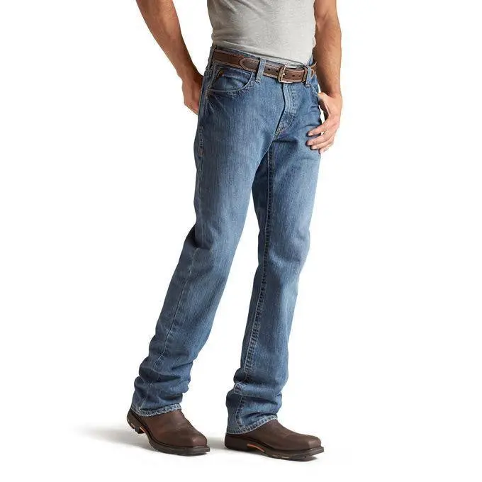 Ariat Fr M4 Low-Rise Boot-Cut Jeans – Flint Color (Style 10012552) 1