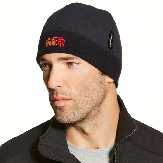Ariat Fr Power Grid Polartec Fleece Beanie – Flame-Resistant, #10018117 1