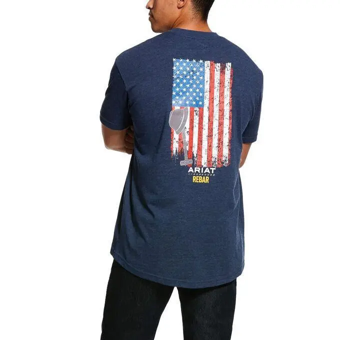 Ariat Rebar American Grit Graphic Cotton T-Shirt – Discontinued 1