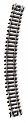 Atlas N Scale Code 80 Half-Section Curved Track – 9-3/4" Radius, Pack Of 6 (Atl2511) 1
