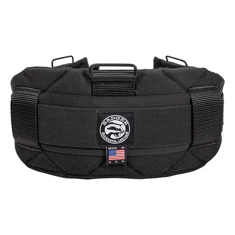 Badger Adjustable Tool Belt – Durable Canvas & Leather Construction 1