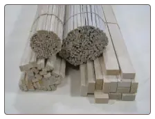 Balsa Usa Square Balsa Stick – 3/4" × 3/4" × 36" (Model #B854) 1