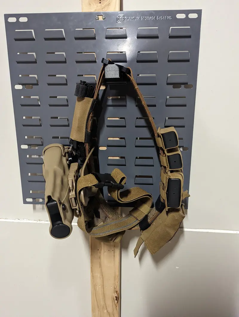 Battle Belt And Shooting Belt Mount For Secureit And Akro-Mils Gear Systems 1