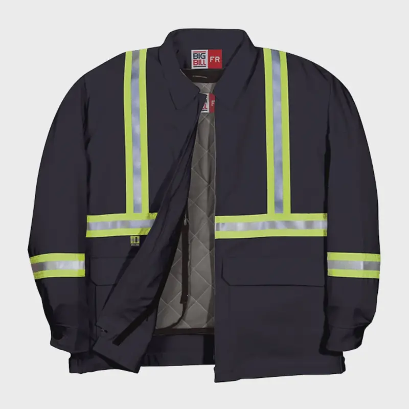 Big Bill Flame-Resistant 3-In-1 Insulated Jacket For Industrial Use 1