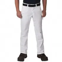 Big Bill Second-Hand White Fr Work Pants – Flame-Resistant Bottoms 1
