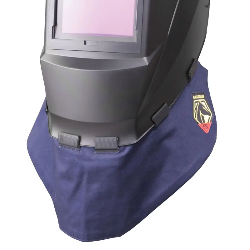 Black Stallion Fr Wraparound Helmet Bib For Enhanced Neck Protection 1