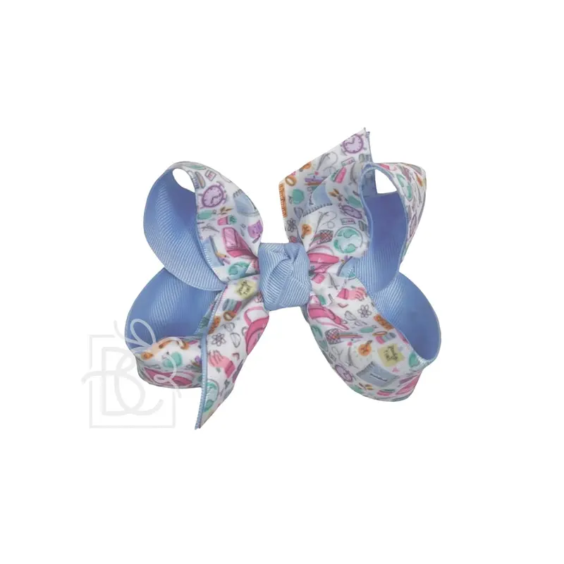Blue Backpack Bow Accessory 1
