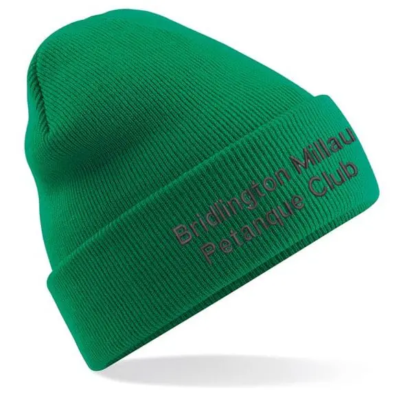 Bridlington Millau Petanque Club Knit Beanie 1