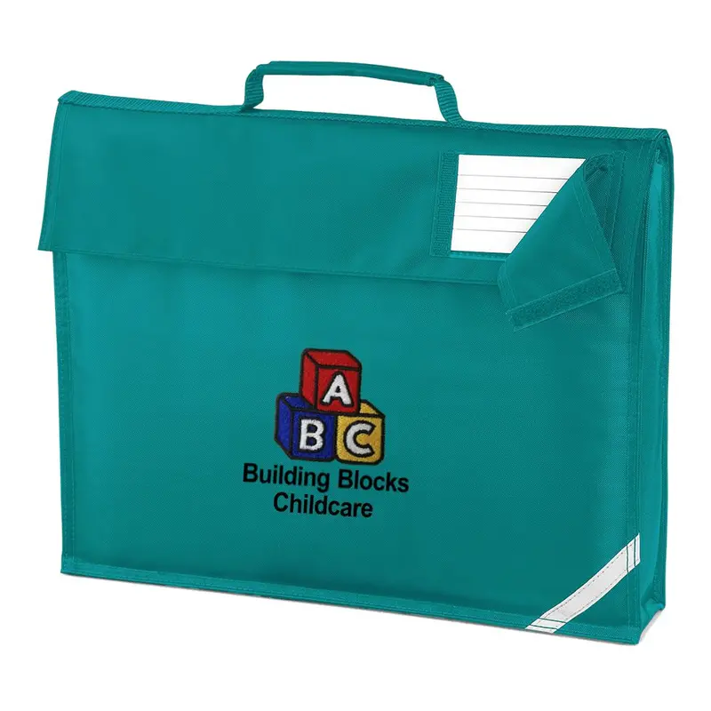Building Blocks Childcare Durable Book Bag 1