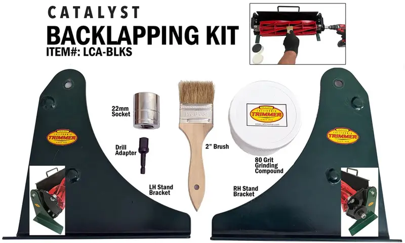 California Trimmer Catalyst Deluxe Backlapping Kit With Precision Tools 1