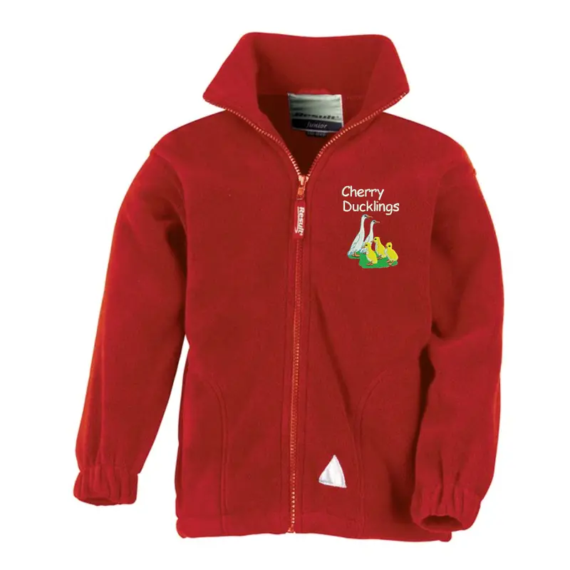 Cherry Ducklings Full-Zip Fleece Jacket 1