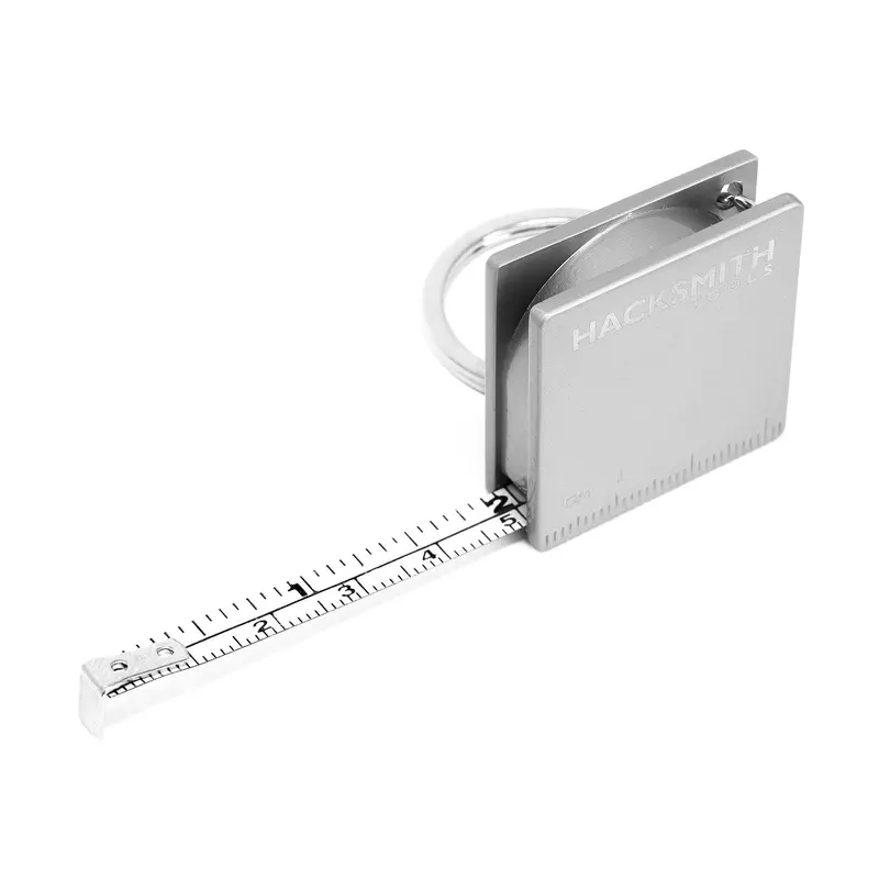 Compact 2-Foot Tape Measure Keychain 1