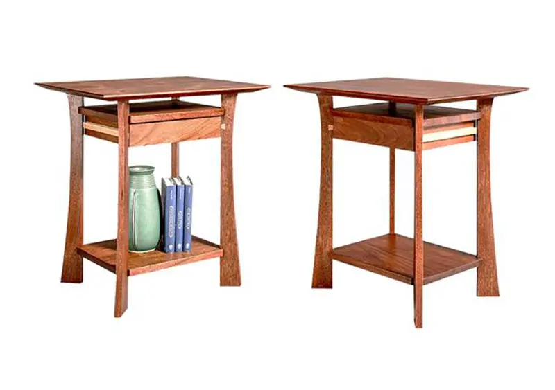 Compact Waterfall Nightstand 1