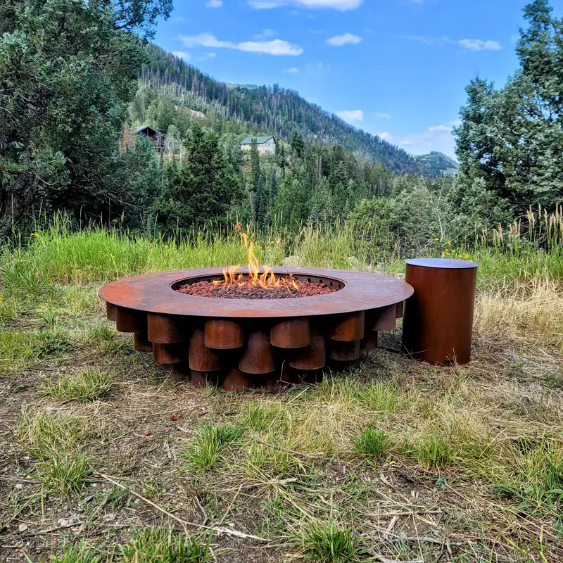 Contemporary 59-Inch Linear Fire Pit 1