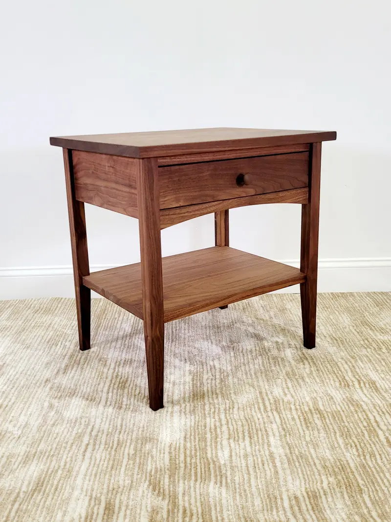 Contemporary Shaker-Style Nightstand 1