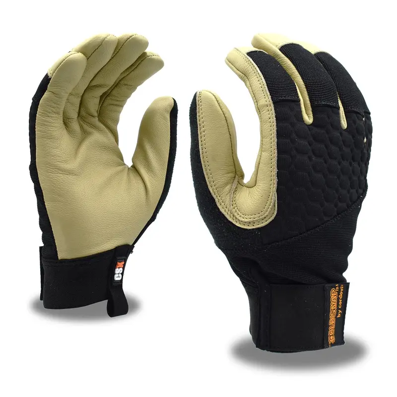 Cordova Goatskin Cold-Weather Gloves With Snap Closure #99801 1