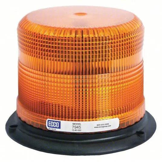 Cortina Pulsator Tall Amber Led Warning Light 1