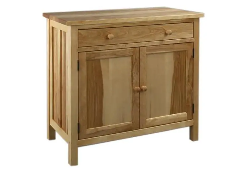Craftsman-Inspired Serving Cabinet With Storage And Display Space 1