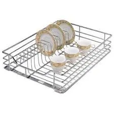 Cup And Saucer Storage Basket For Kitchens 1