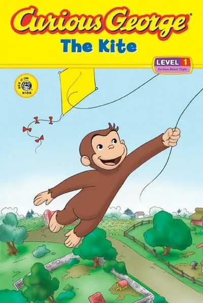 Curious George Flies A Kite – Outdoor Adventure Storybook 1