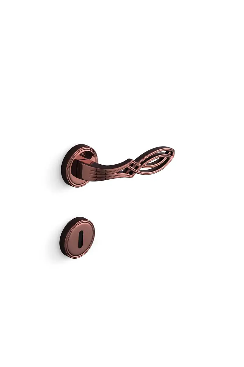 Cyprus Rose Handle And Mortise Lock Combo 1